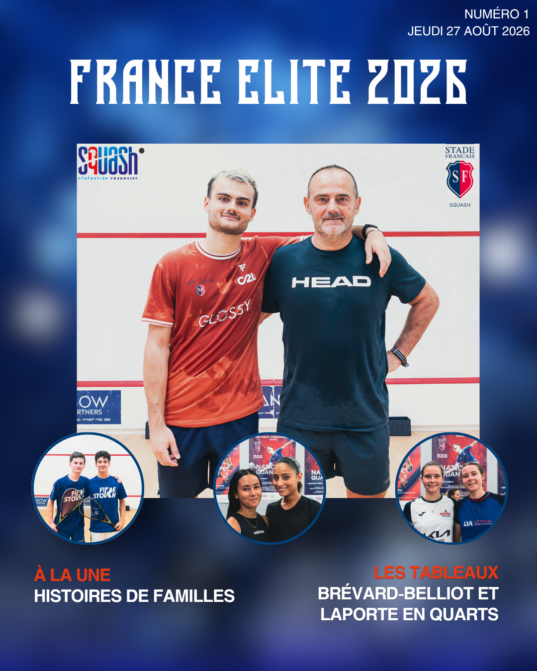 CHAMPIONNAT DE FRANCE ÉLITE : HISTOIRES DE FAMILLES